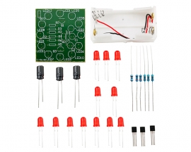 DIY Kit LED Circular Lamp DC 5V LED Light Electronic Soldering Practice Kits for Beginners